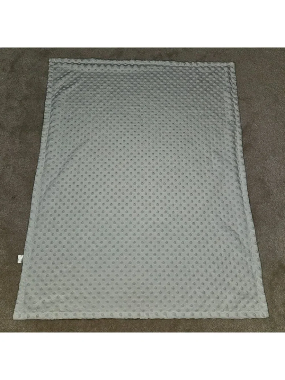 Pink Yellow Green Purple Floral Baby Blanket Fleece White Minky Dot 30x39